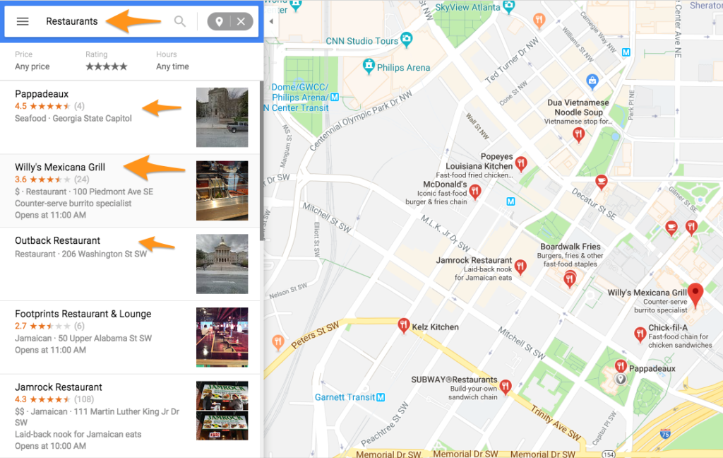 Restaurantes em Atlanta