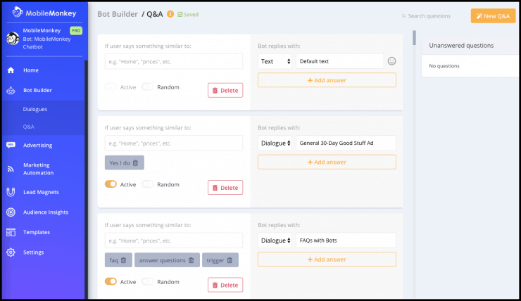 機器人生成器移動猴子