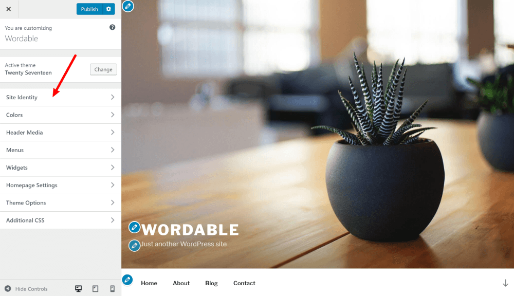 page d'administration wordpress 9