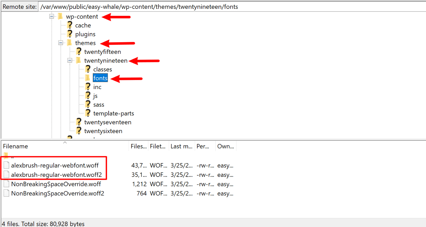 шрифты wordpress 16