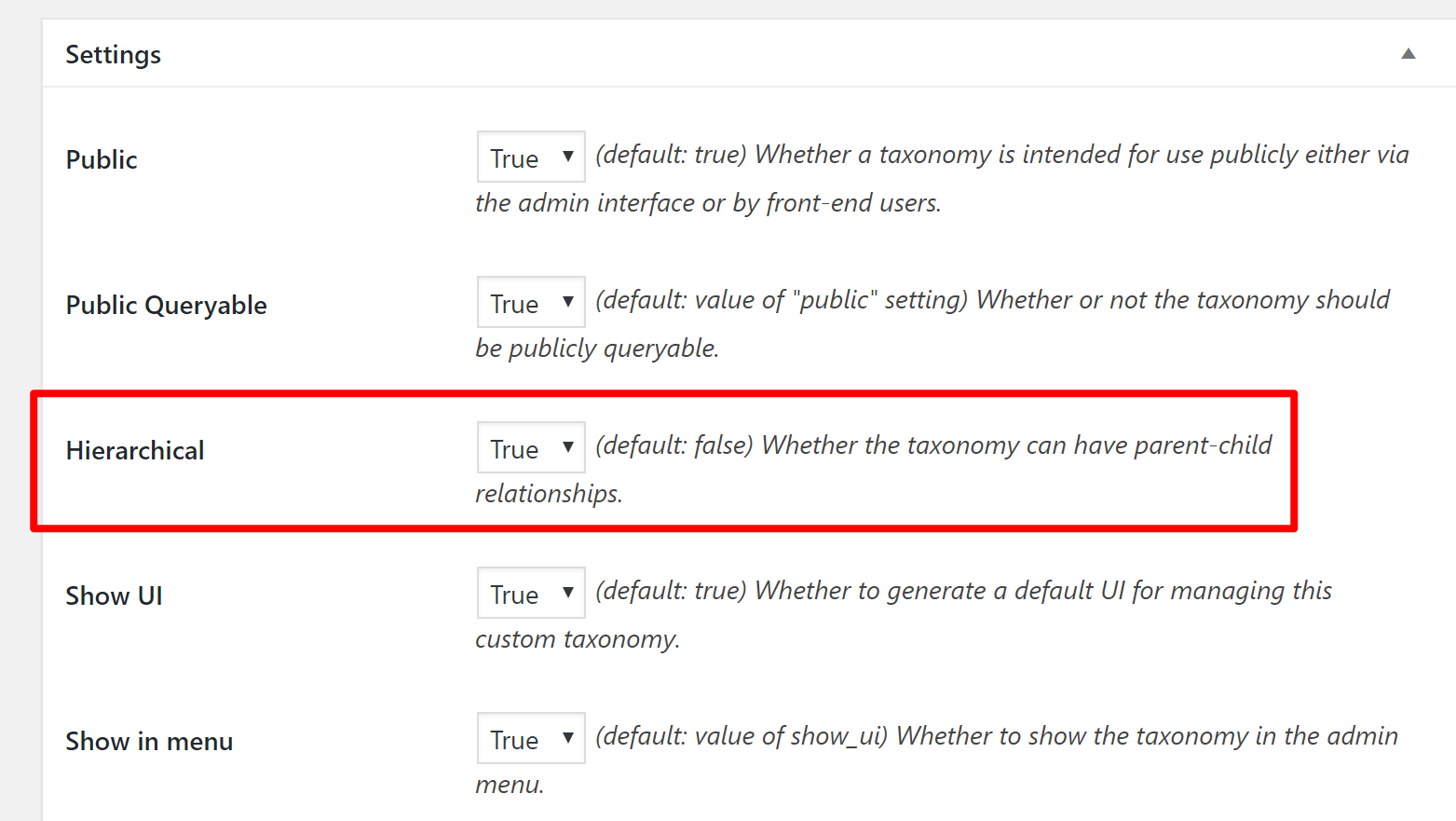 wordpress message personnalisé type 6