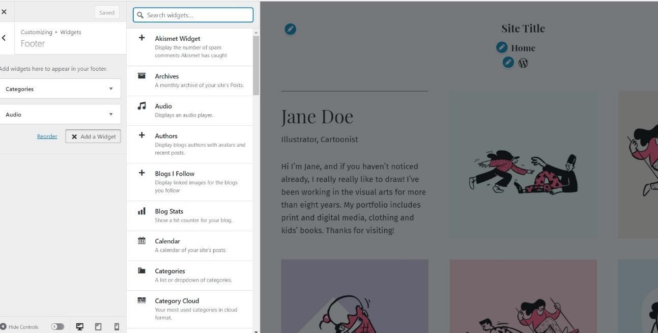 เพิ่มรหัสเพื่อลบแถบด้านข้าง