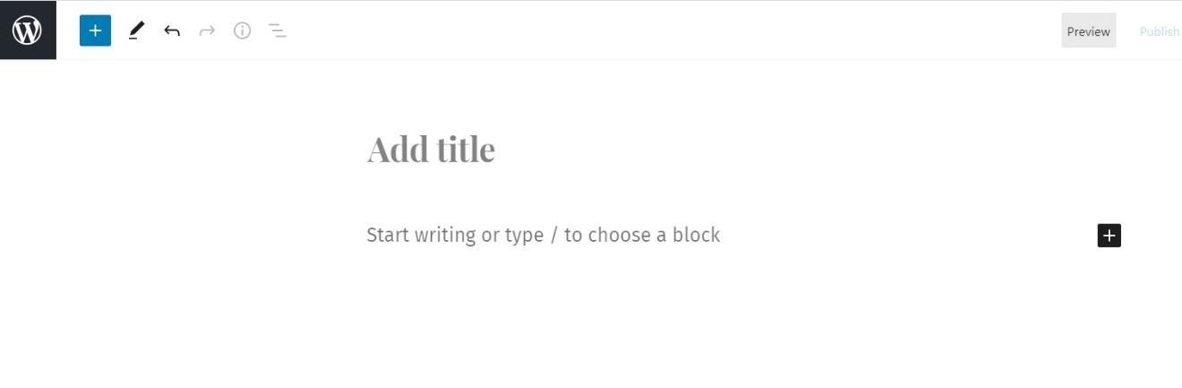 biarkan judul halaman Anda kosong