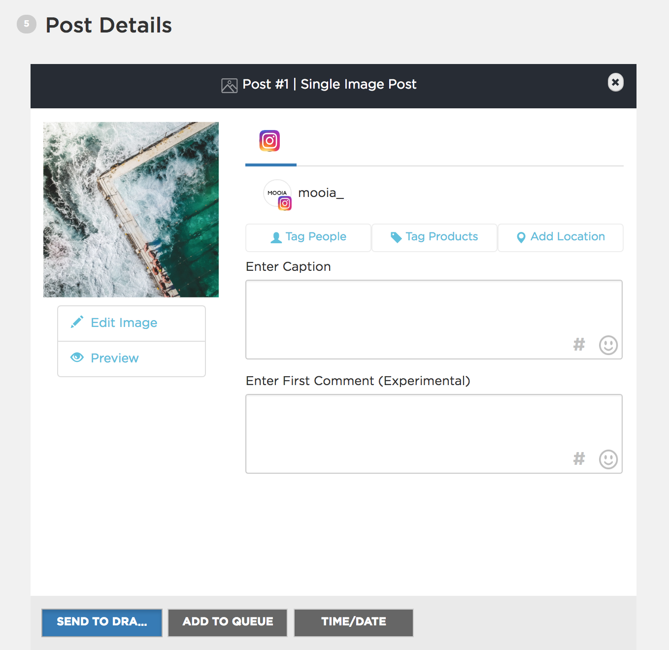 نشر Instagram عبر الهواتف الحقيقية - Sked Social