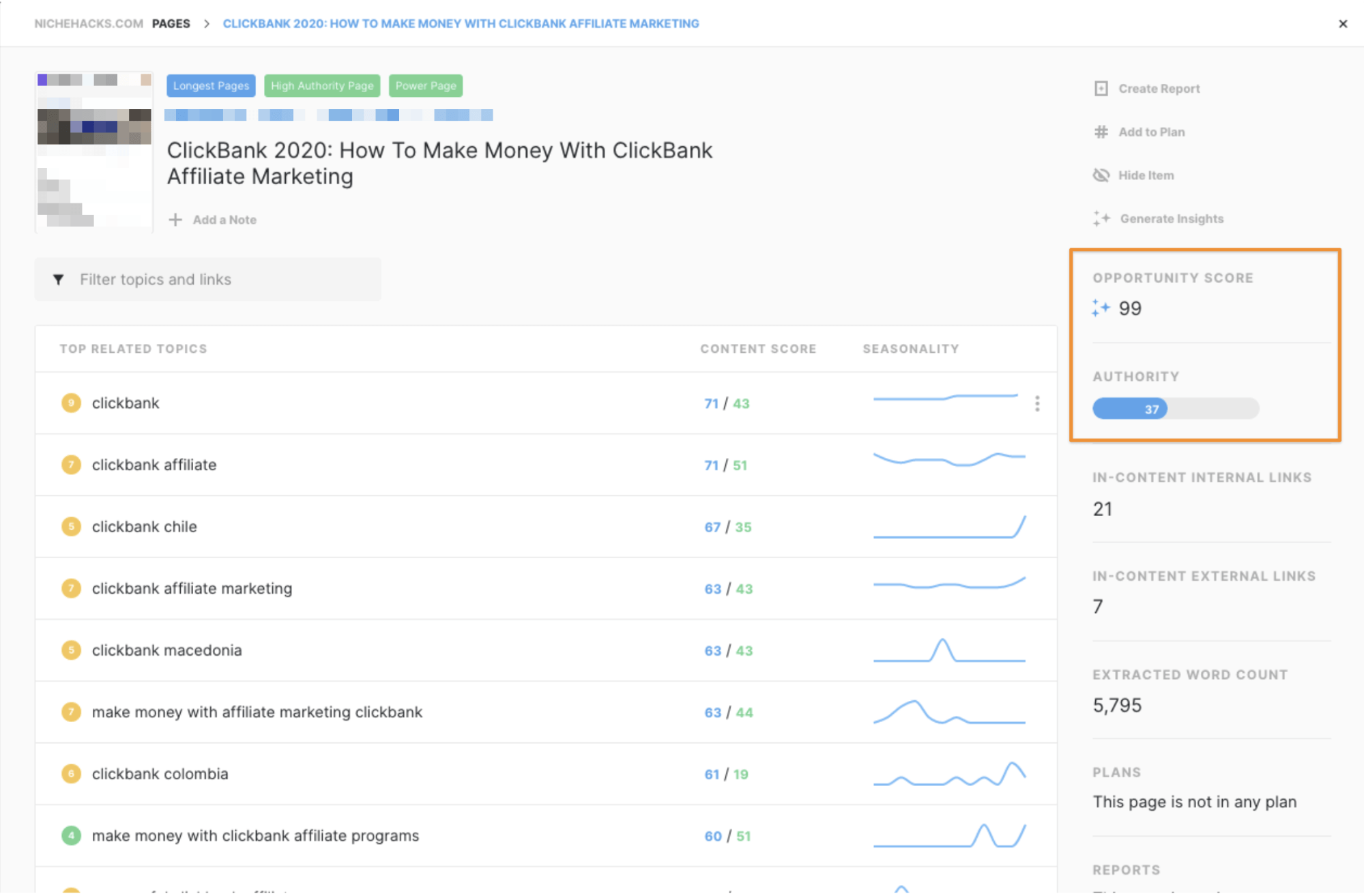 نقاط الفرصة