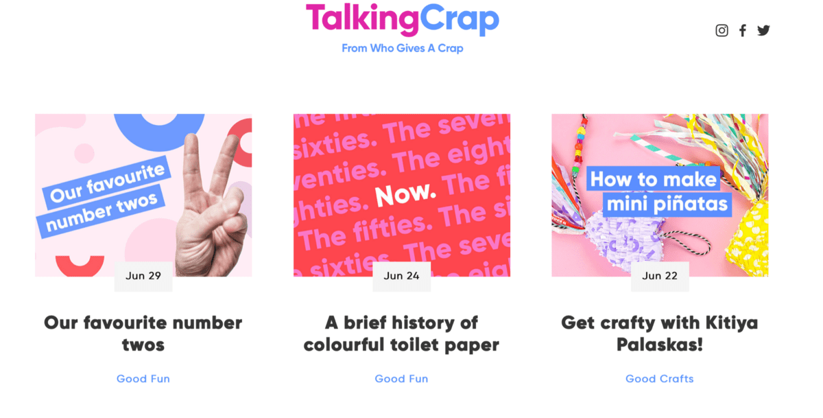 exemple de marketing de contenu de marque