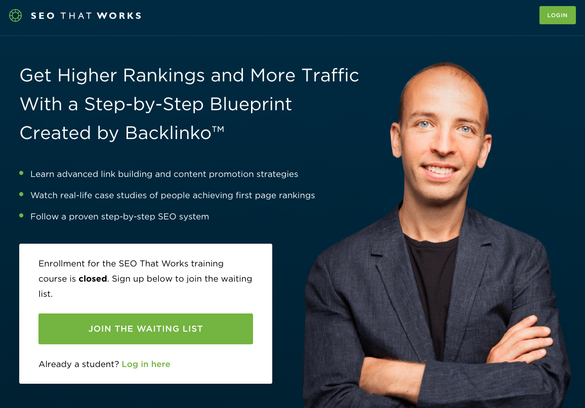 صفحة SEOThatWorks الرئيسية / الصفحة المقصودة