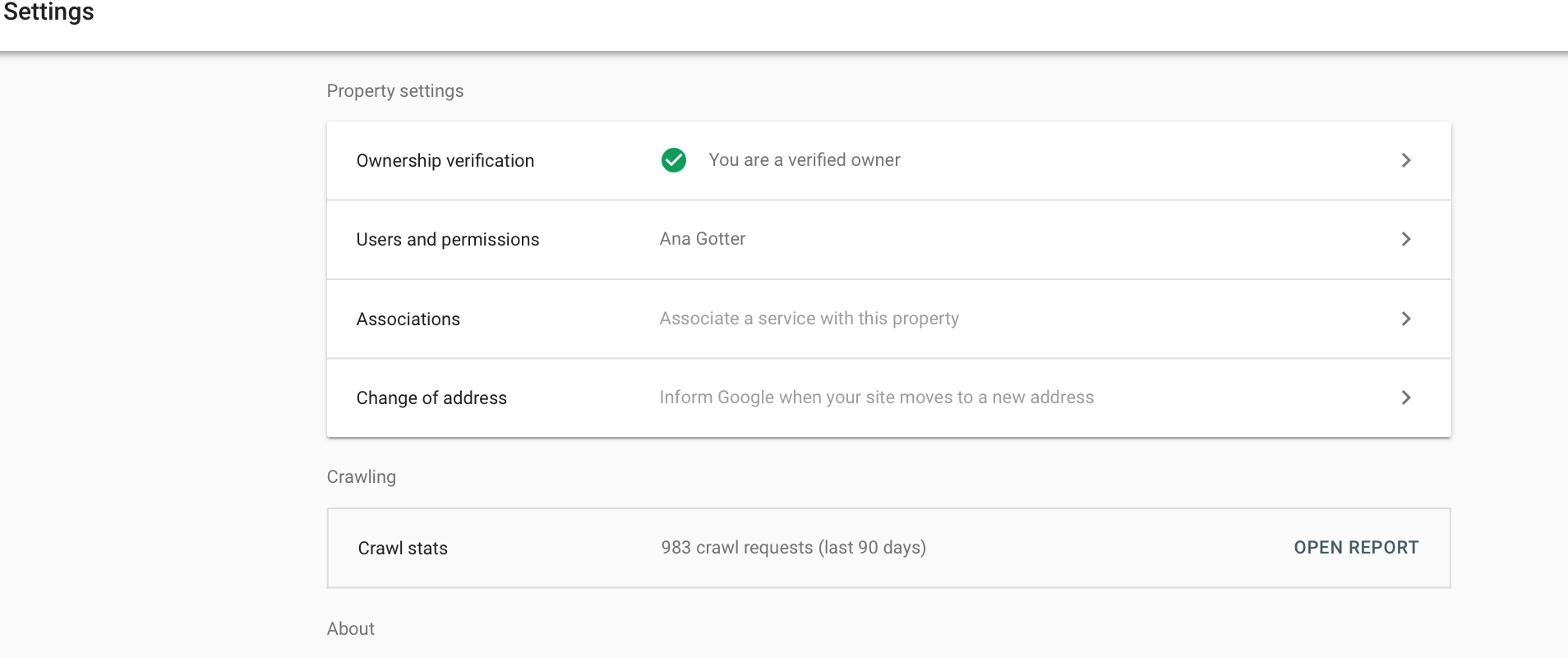 Google検索コンソールの設定