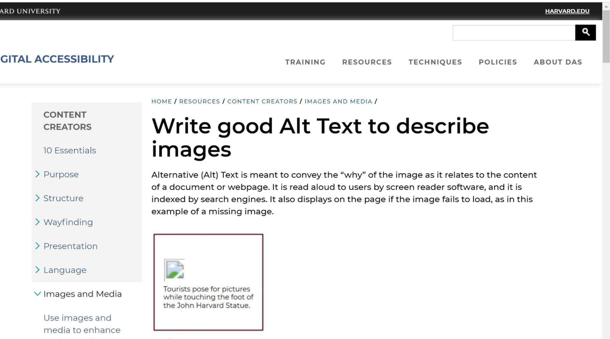 画像のaltタグでキーワードを使用する