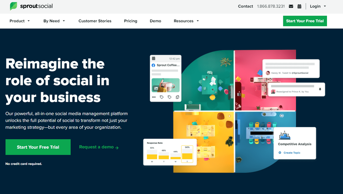 새싹 소셜 홈페이지