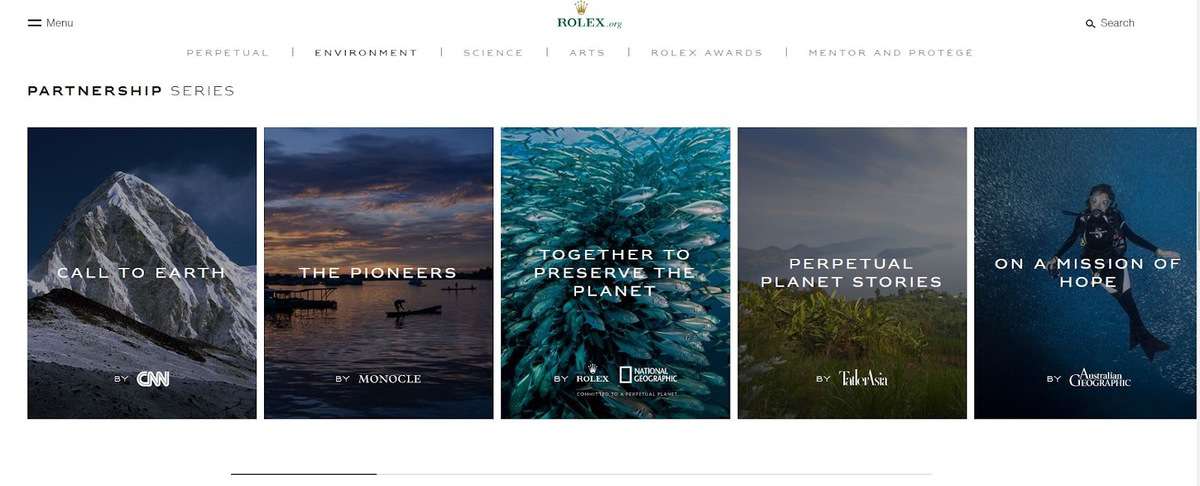 rolex-website-ana sayfası