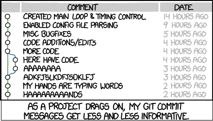 자식 커밋 메시지