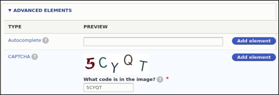 капча веб-форм