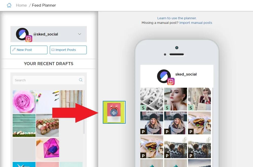 come-creare-il-tuo-feed-instagram-bello-usando-schedugram-planner-1