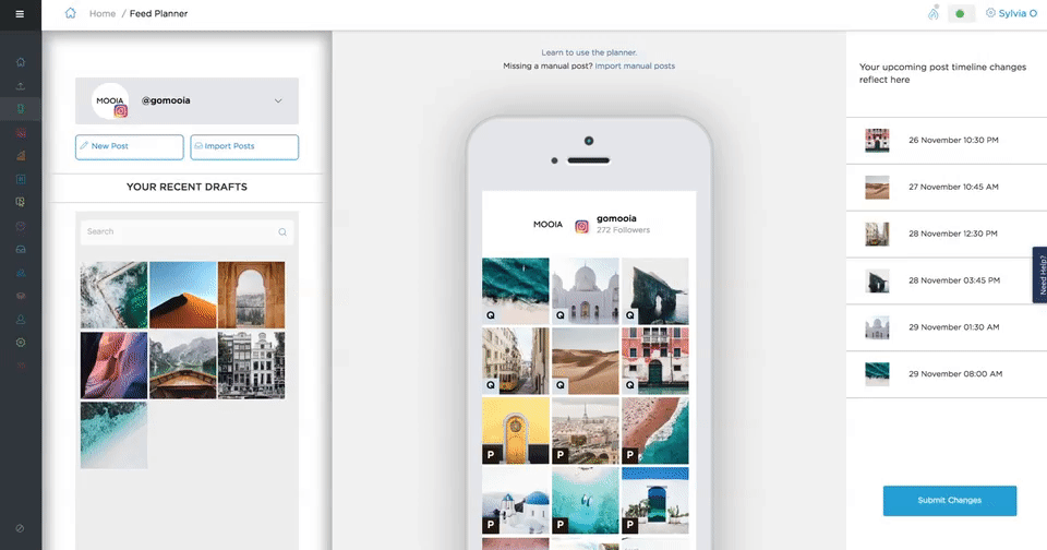 Instagram Visual Planner-Sked Social