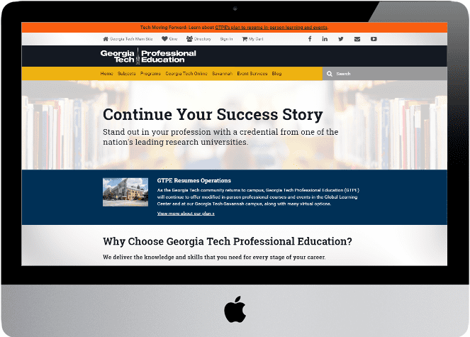 佐治亚理工学院职业教育