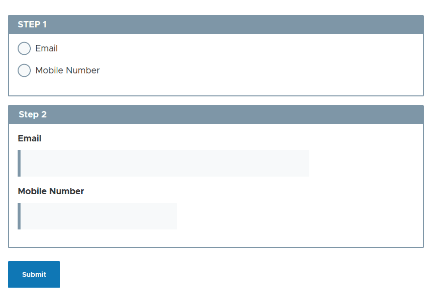 Pagina Visualizza modulo