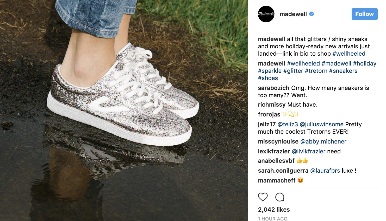 madewell.jpg fantastiche didascalie su Instagram