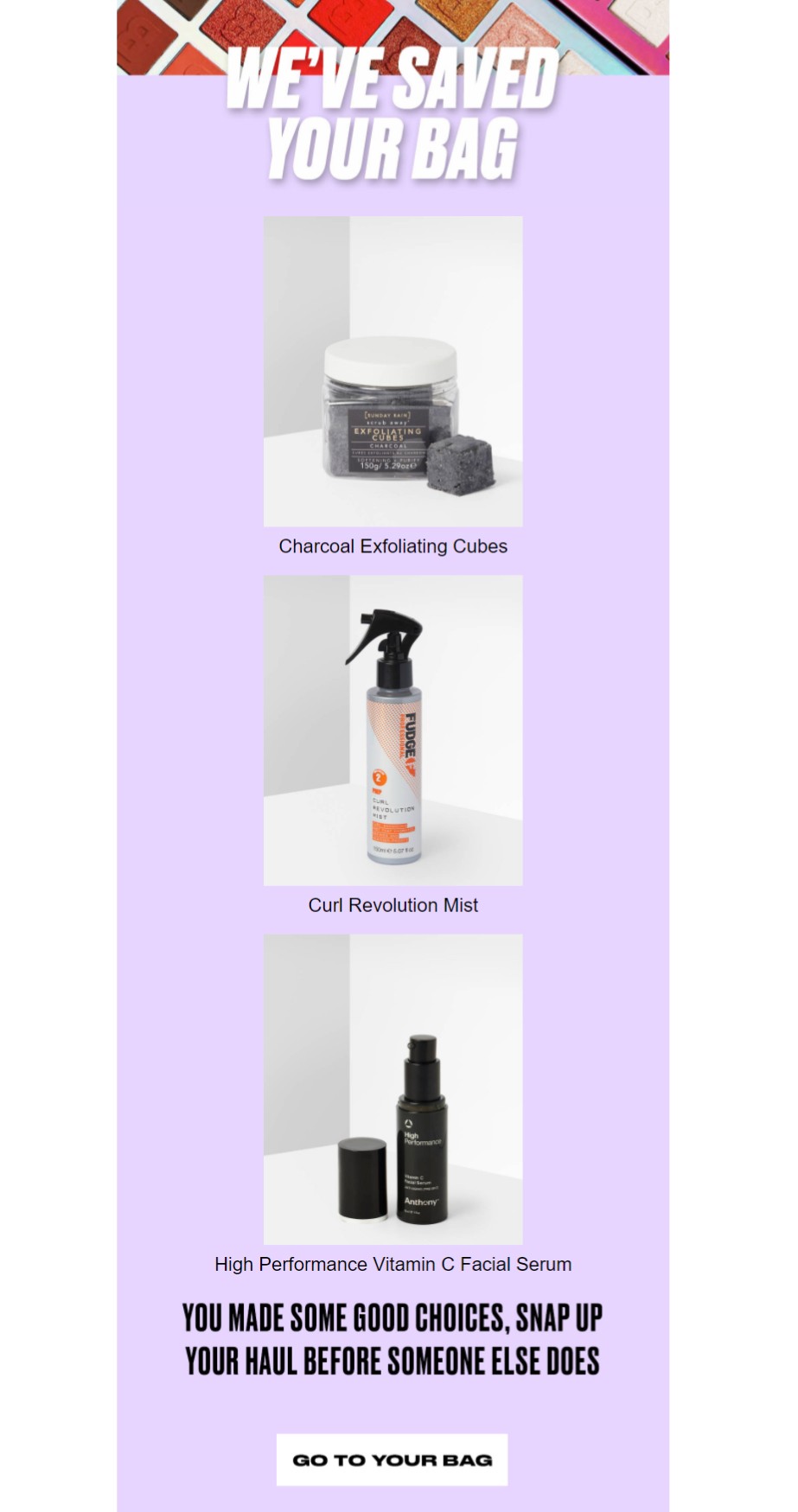 email pemulihan keranjang yang ditinggalkan