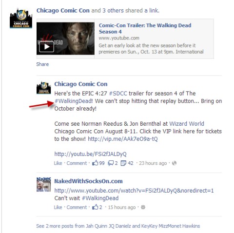 ソーシャルメディアのハッシュタグ