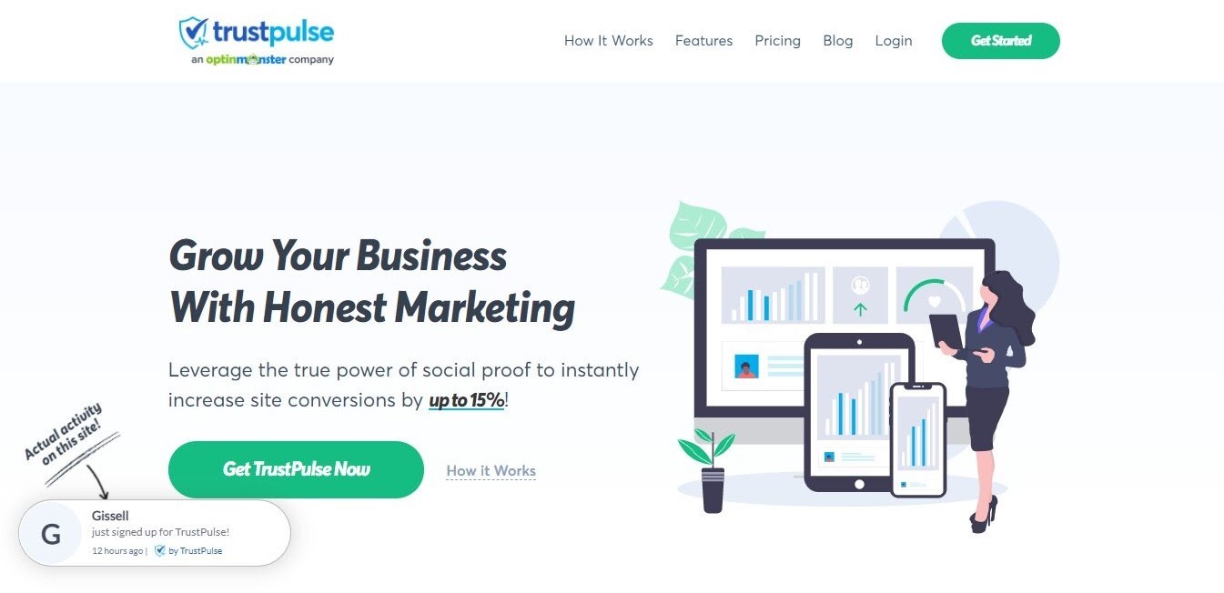 Trustpulseプラグイン