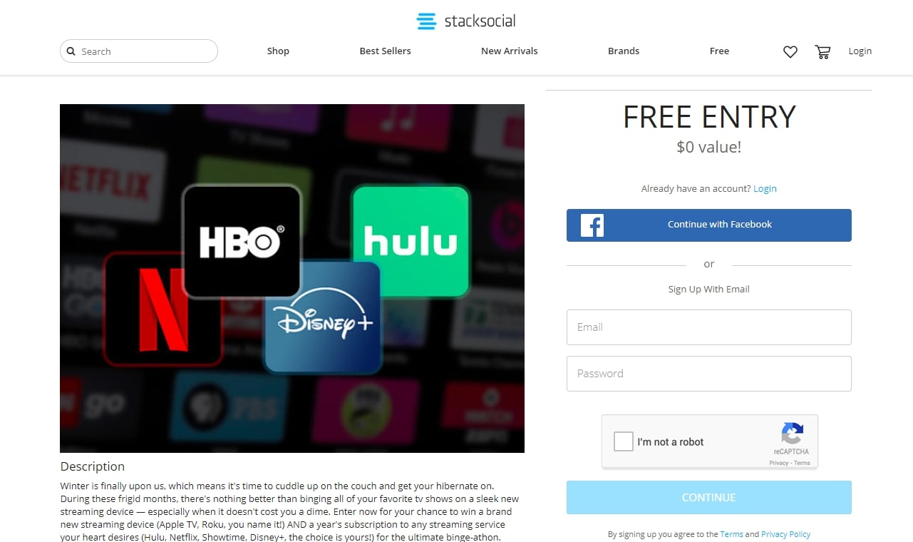 Stacksocial แจกอุปกรณ์สตรีมมิ่งใหม่ล่าสุด