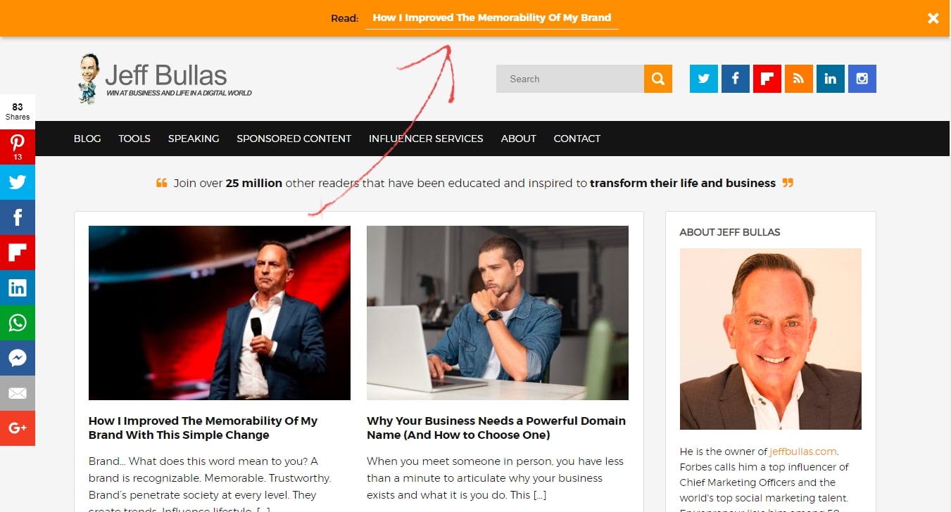 แถบด้านบนพร้อมแบบฟอร์มสมัครสมาชิก