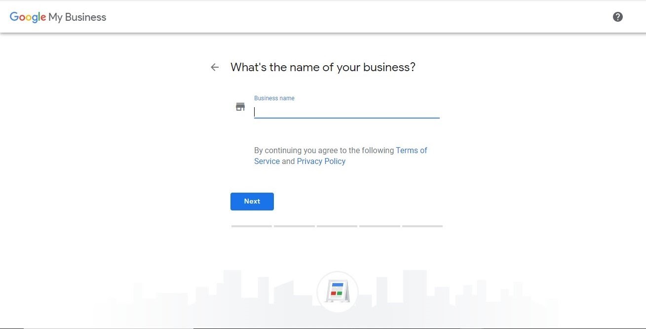 Google My Business-Seite