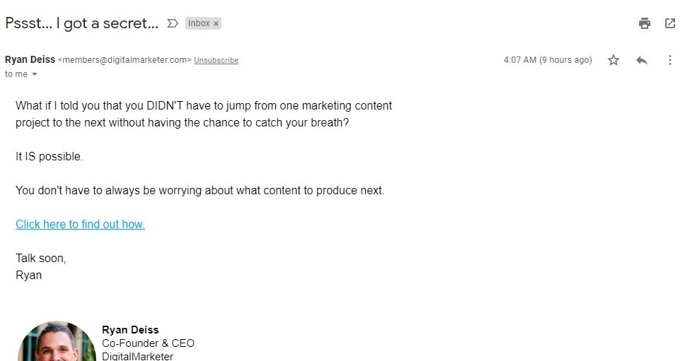 提高郵件打開率