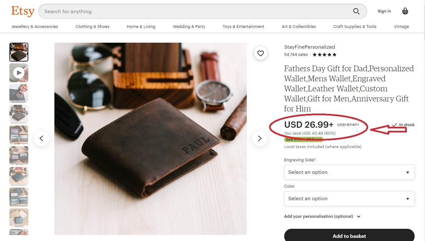 Check-out personalizado