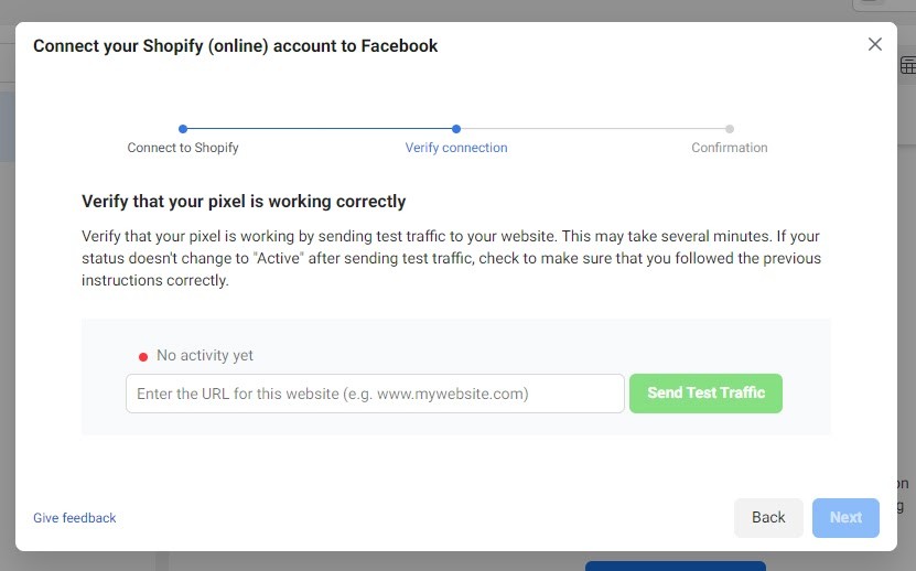 การติดตั้งพิกเซลของ Facebook