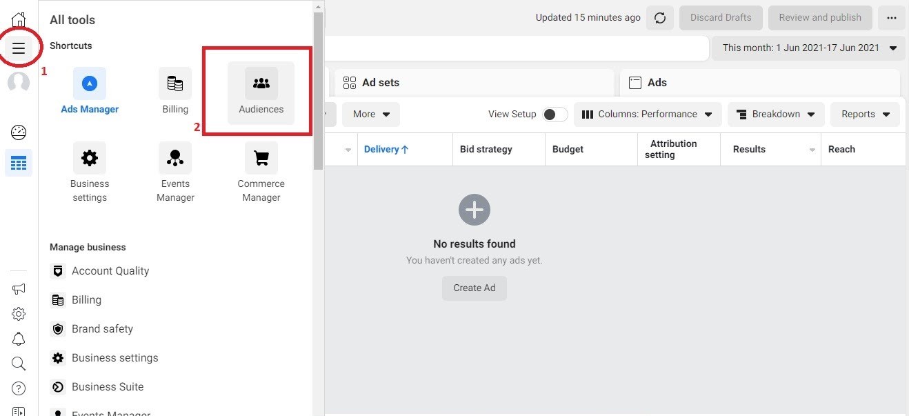 การกำหนดเป้าหมาย Facebook ใหม่