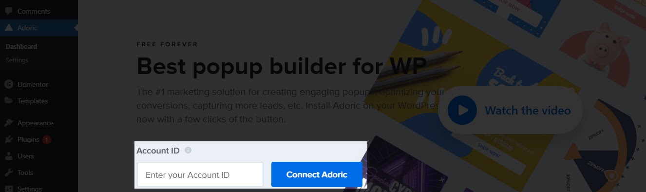 Plugin Wordpress Adoric