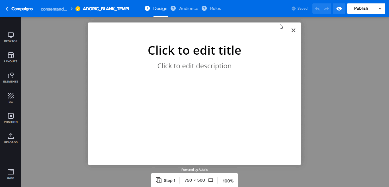 pop-up de contagem regressiva
