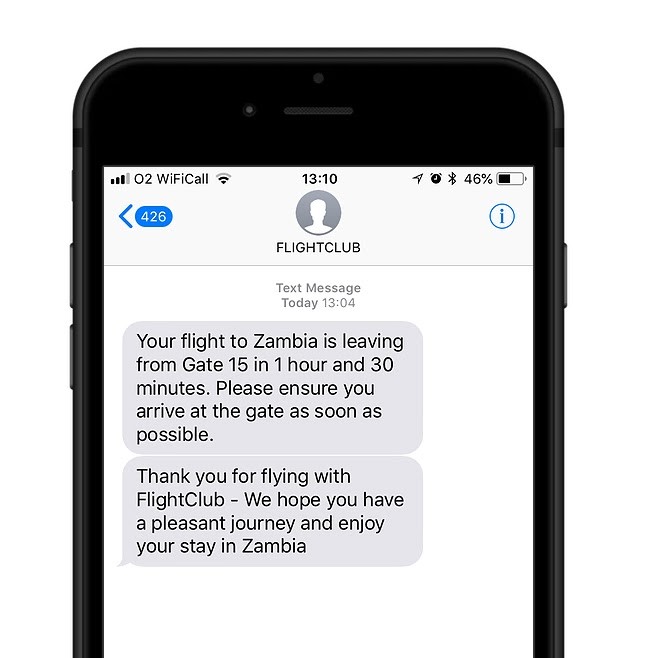 Marketing de SMS para agências de viagens