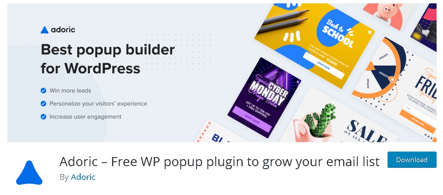 Complemento de marketing Adoric Afflilate