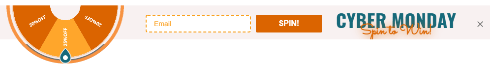 Floating Bar Vorlage Cyber ​​Monday