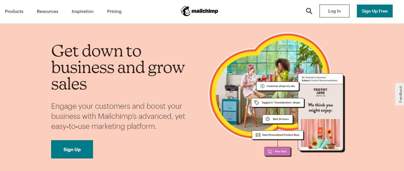 MailChimp อีเมลตอบกลับอัตโนมัติ