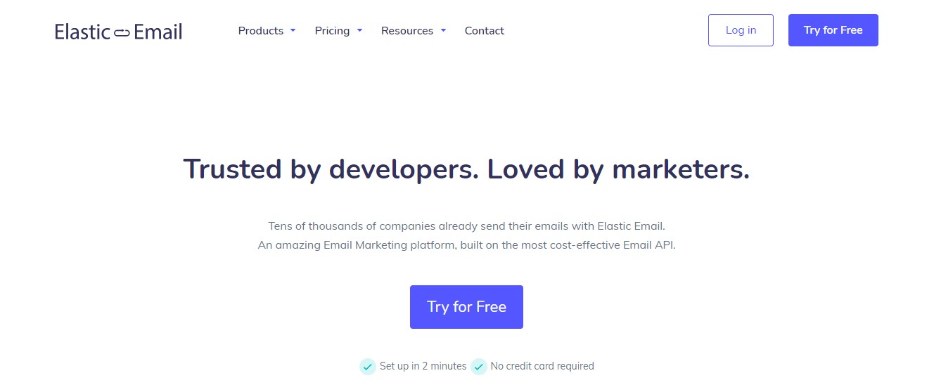 弾力性のあるメール一括送信者