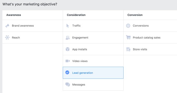 Campaña de facebook