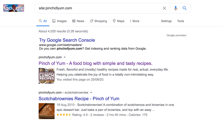 Operatori di ricerca avanzata di Google - Risultati di ricerca di Google per site:pinchofyum.com