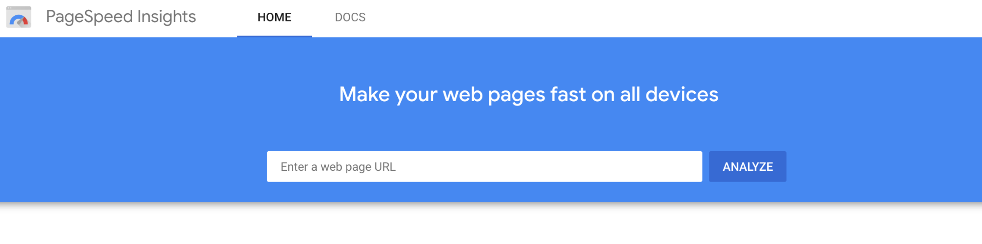 ランキング要素：Googleページの速度に関する洞察