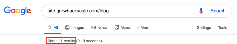 Resultados de búsqueda de Google para el sitio: growhackscale.com/blog