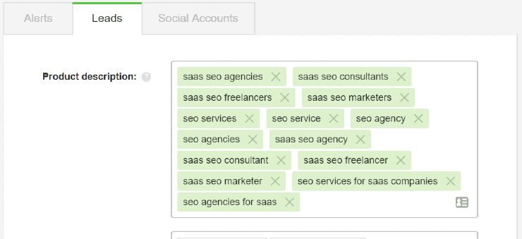 Awario SEO Leads - cum să obțineți clienți SEO