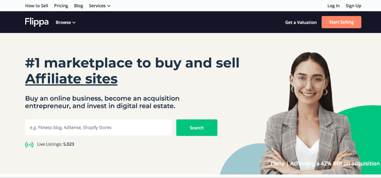 Flippa - Técnicas de SEO