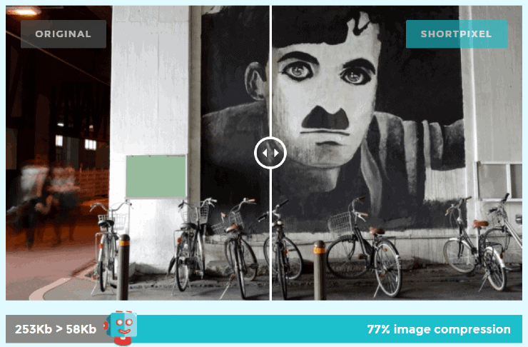 Kompresi Gambar Piksel Pendek - pada daftar periksa seo halaman