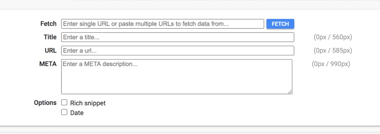 ตัวอย่างข้อมูลหน้า Landing Page SERPSim - เครื่องมือ SEO ฟรีที่ดีที่สุด