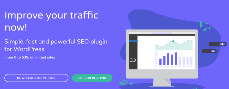 SEOPress Landing Page Snippet - เครื่องมือ SEO ฟรีที่ดีที่สุด