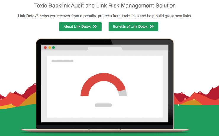 リンクデトックスランディングページスニペット-最高のSEOリンク構築ツール