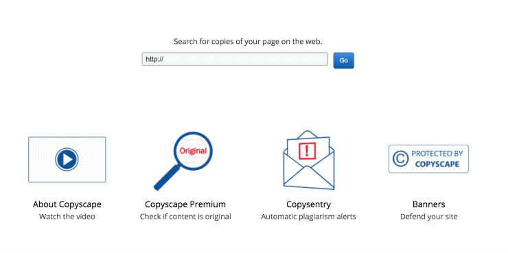 Copyscape Landing Page Snippet - เครื่องมือตรวจสอบ SEO ที่ดีที่สุด